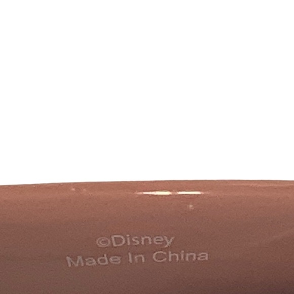 Disney Minnie Mouse Spoon Rest Ceramic Hello Sunshine NWT Mid Century Pink Coral - Picture 6 of 16